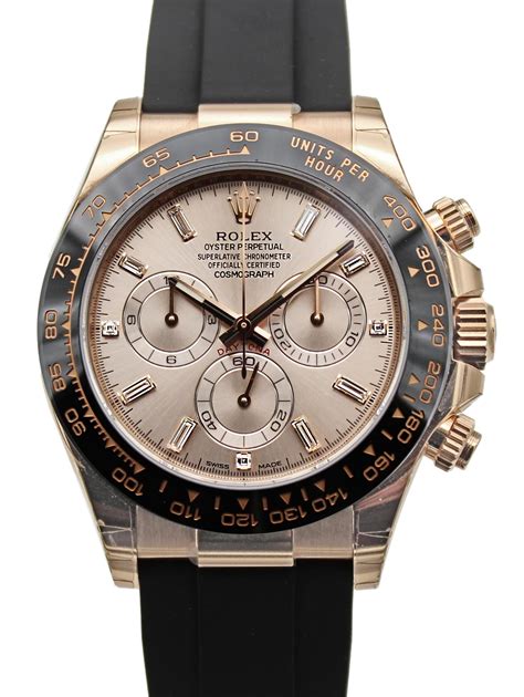 rolex daytona pink gold review|daytona rose gold oysterflex.